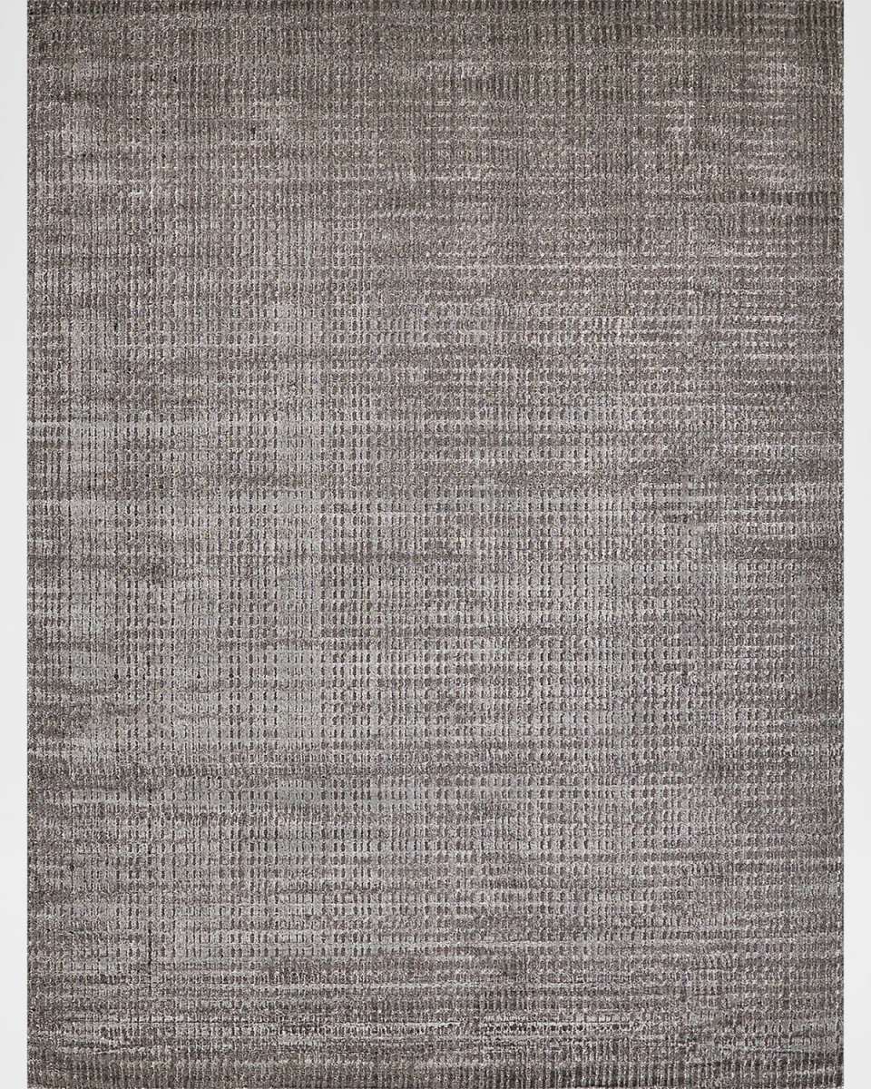 Cabrini Hand-Loomed Brown Rug, 8' x 10'